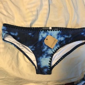NWT Earthbound Tie Dye Bikini Bottoms